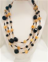 Collana Rudelli Zambetti Gioielli Donna Morgana gioielli in argento in Pietre dure Onice CM3